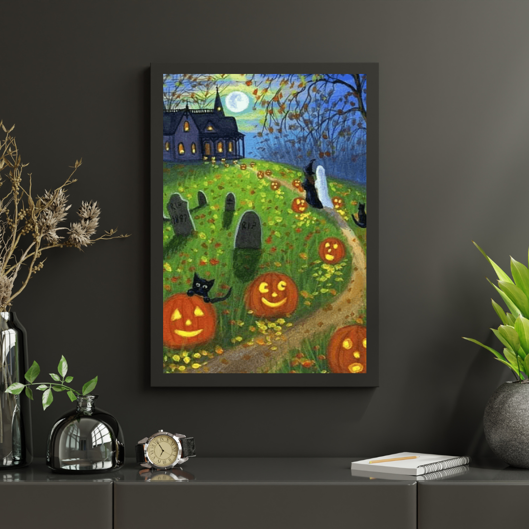 Diamantmaling Kirkegård - SEOS Shop ®