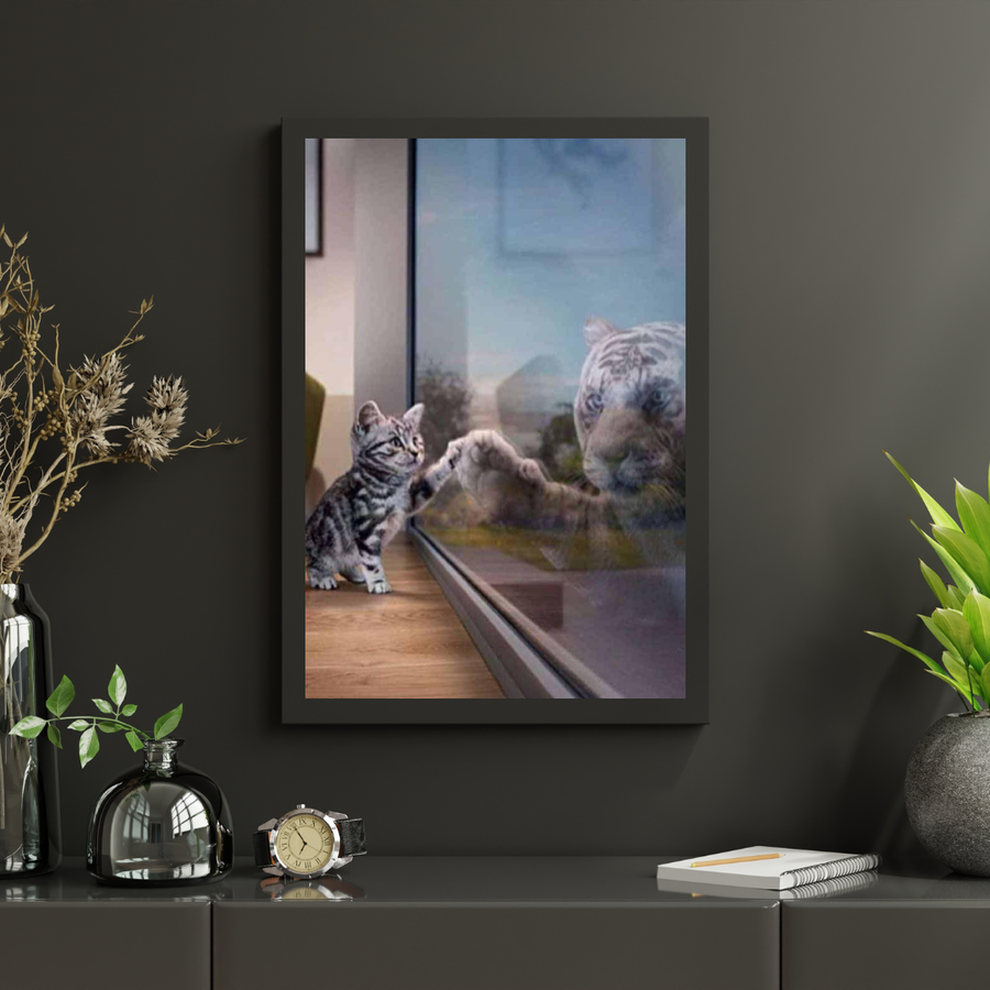 Diamantmaling Killing med Tiger – SEOS Shop ®