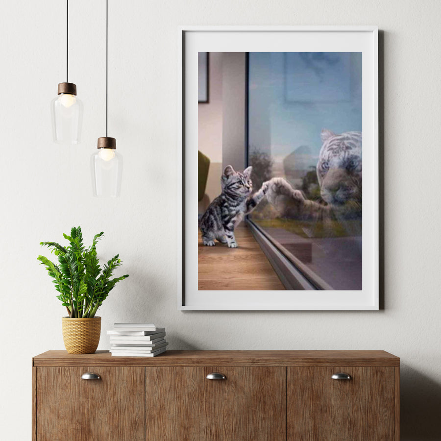 Diamantmaling Killing med Tiger – SEOS Shop ®