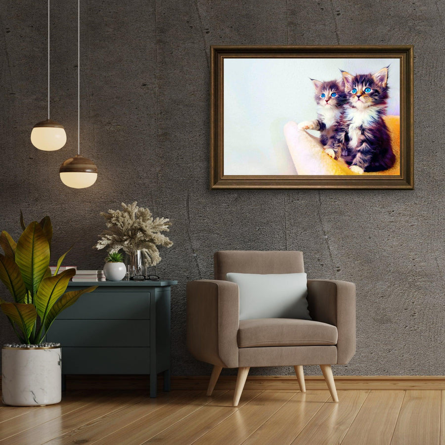 Diamantmaling Killinger med Blå Øjne - SEOS Shop ®