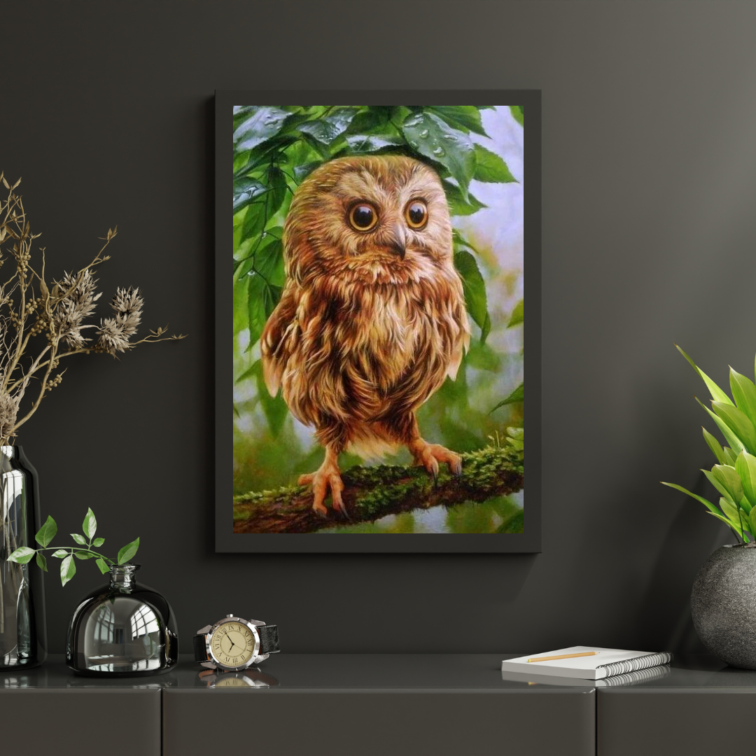 Diamantmaling Lille Ugle - SEOS Shop ®
