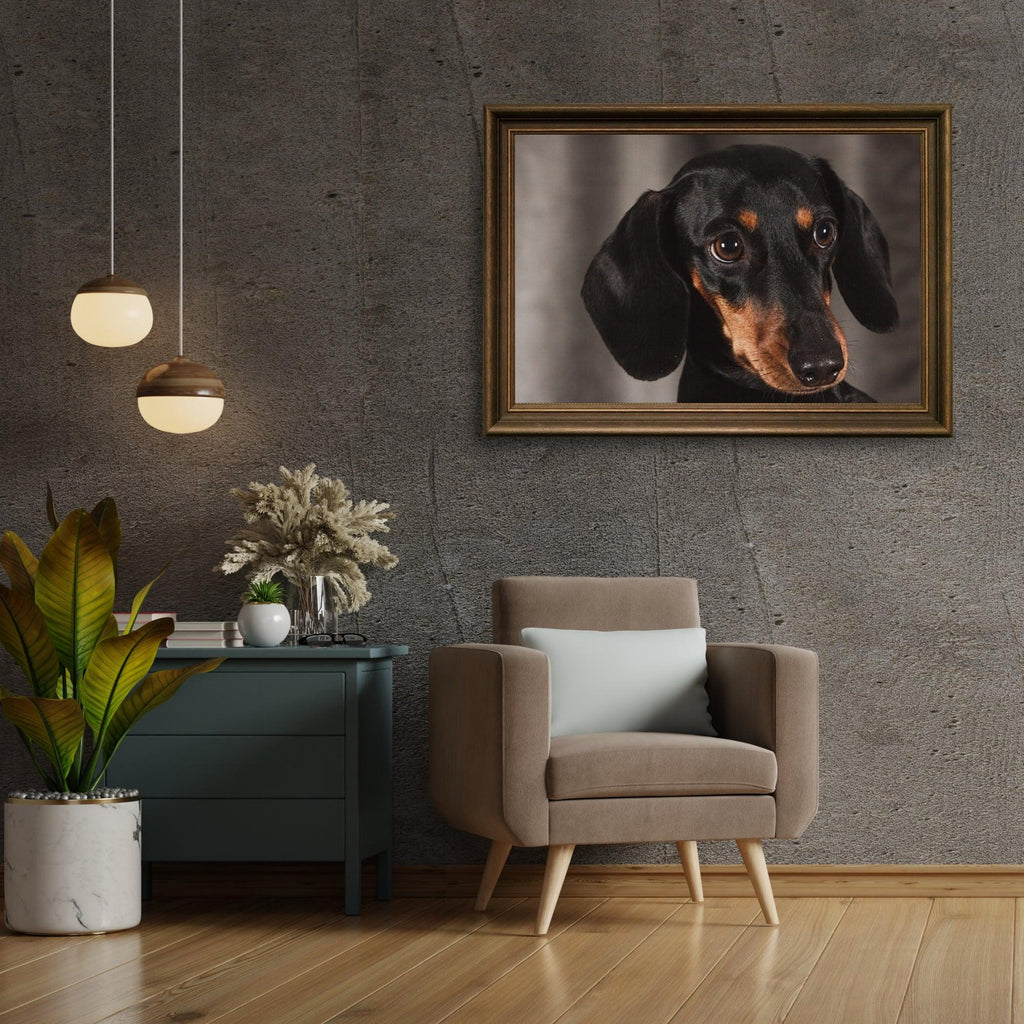 Diamantmaling Lille Gravhund - SEOS Shop ®