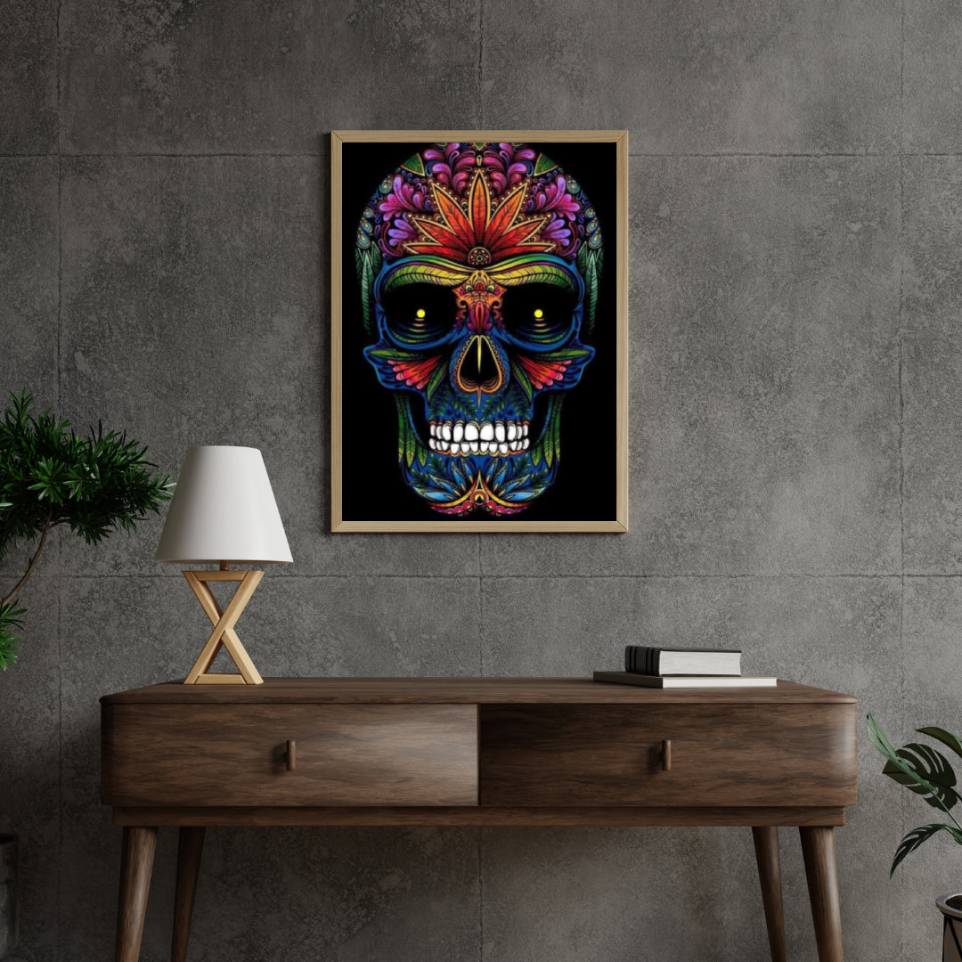 Diamantmaling Farverigt Kranie - SEOS Shop ®