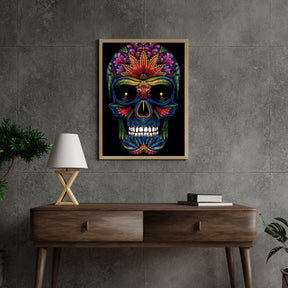 Diamantmaling Farverigt Kranie - SEOS Shop ®