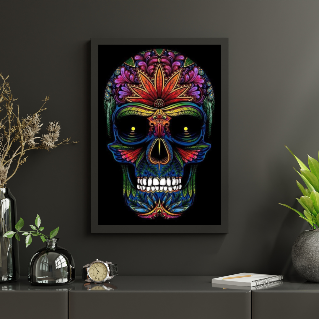 Diamantmaling Farverigt Kranie - SEOS Shop ®