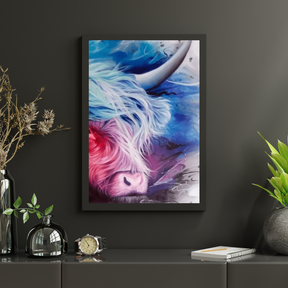 Diamantmaleri Farverig Skotsk Højlander - SEOS Shop ®