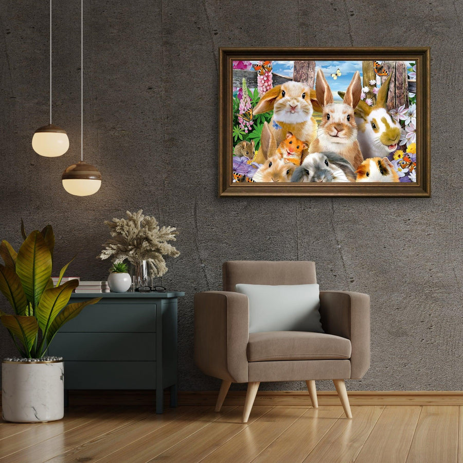 Diamantmaling Kaninfamilie - SEOS Shop ®