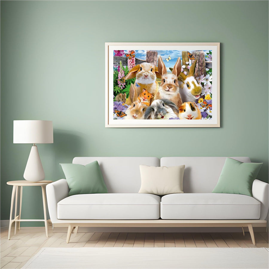 Diamantmaling Kaninfamilie - SEOS Shop ®