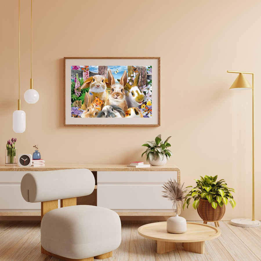 Diamantmaling Kaninfamilie - SEOS Shop ®