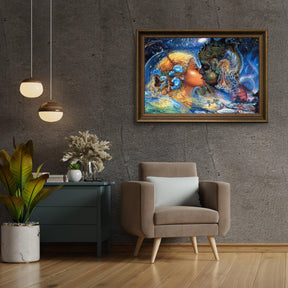 Diamantmaleri Kosmisk Kys - SEOS Shop ®