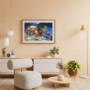 Diamantmaleri Kosmisk Kys - SEOS Shop ®