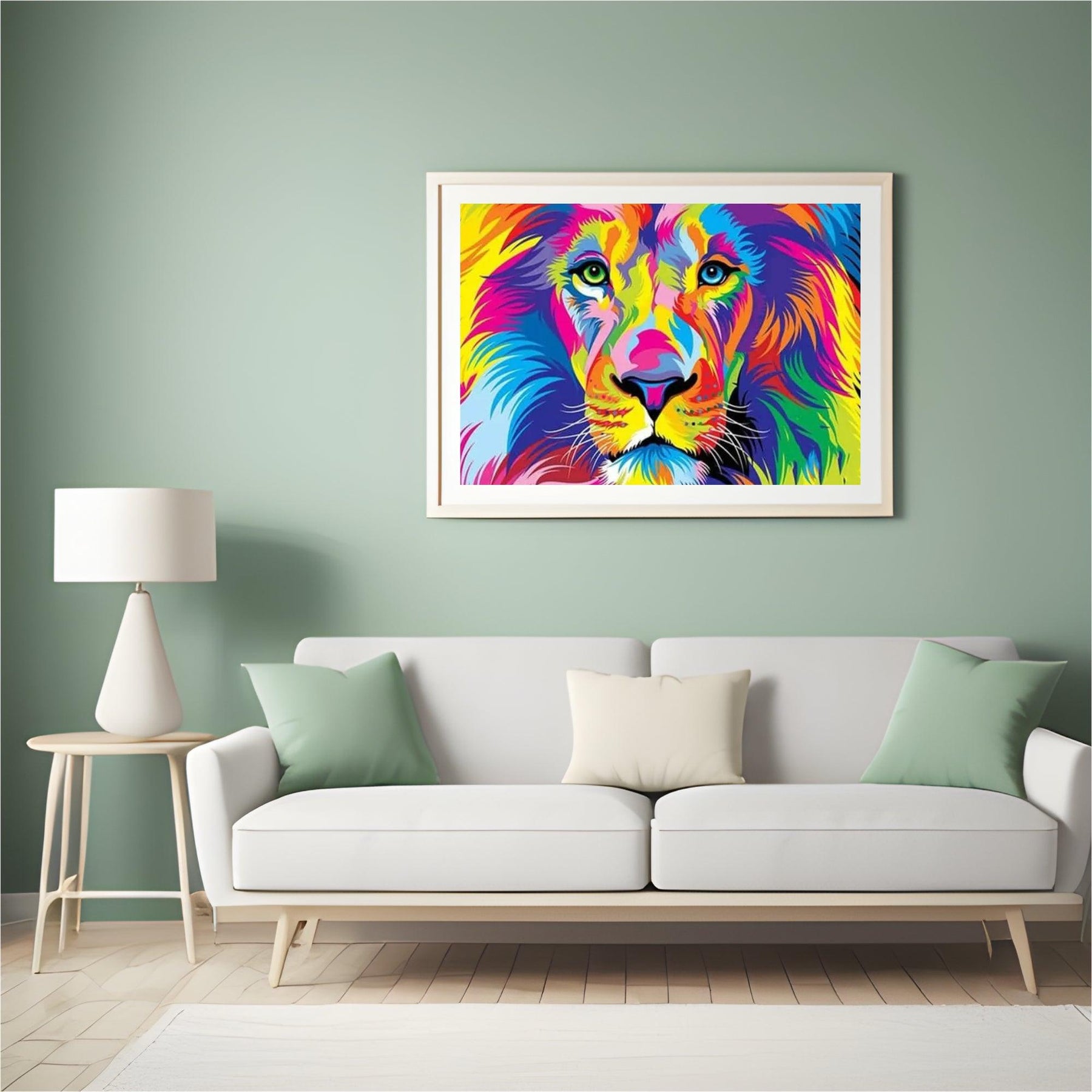 Diamantmaling Løve - SEOS Shop ®