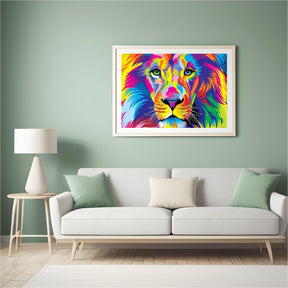 Diamantmaling Løve - SEOS Shop ®