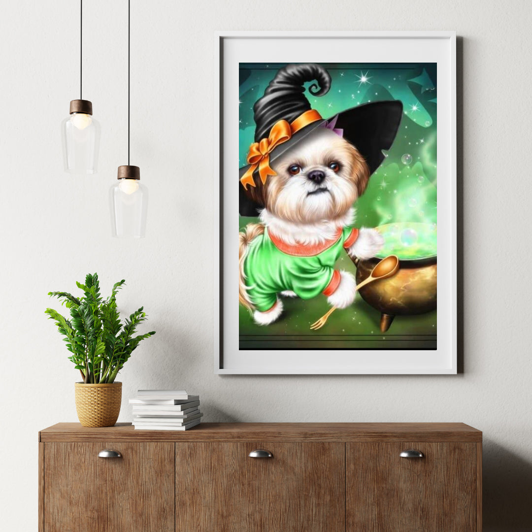 Diamantmaling Lhasa Apso - SEOS Shop ®