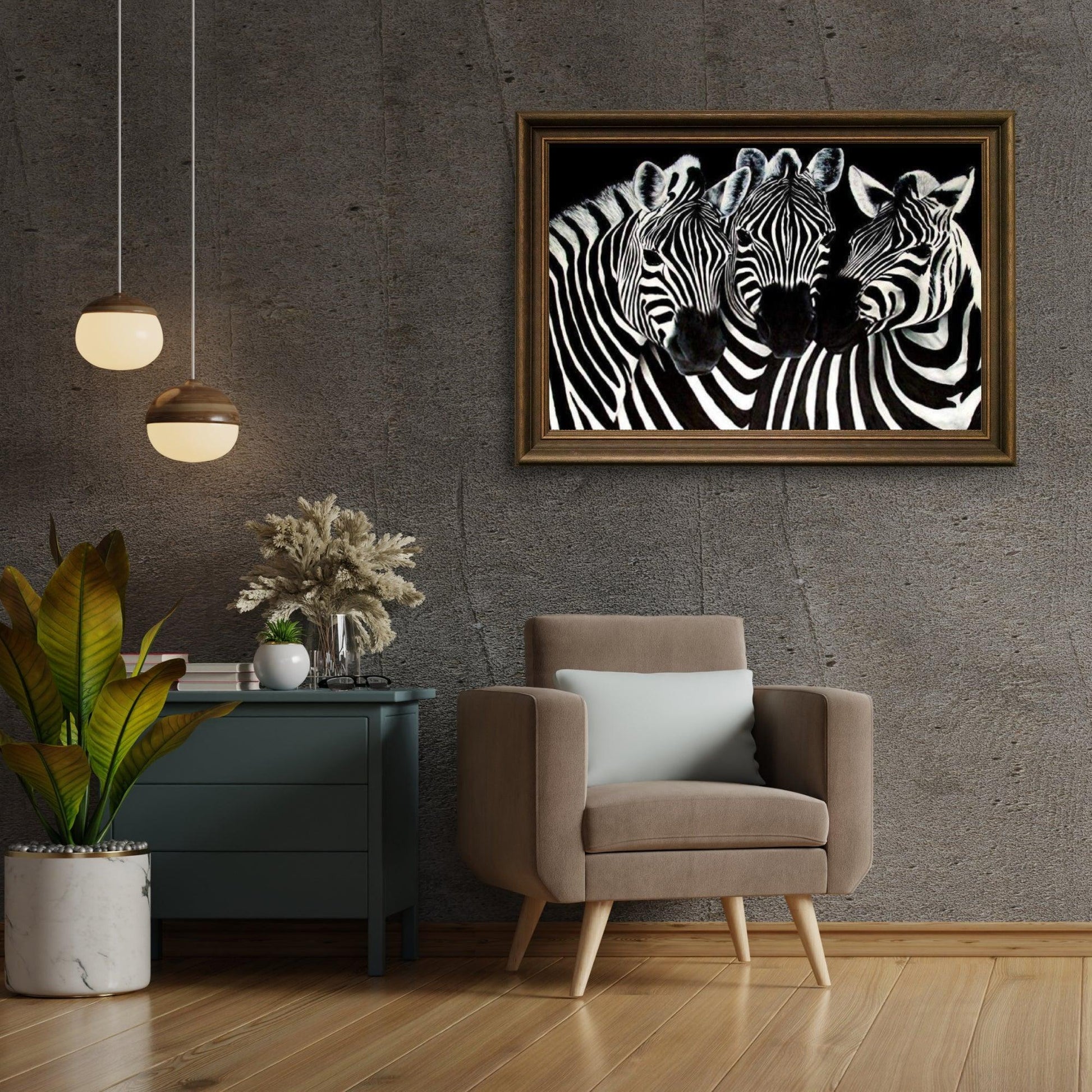 Diamantmaling Søde Zebraer – SEOS Shop ®