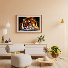 Diamantmaling Liggende Tiger - SEOS Shop ®