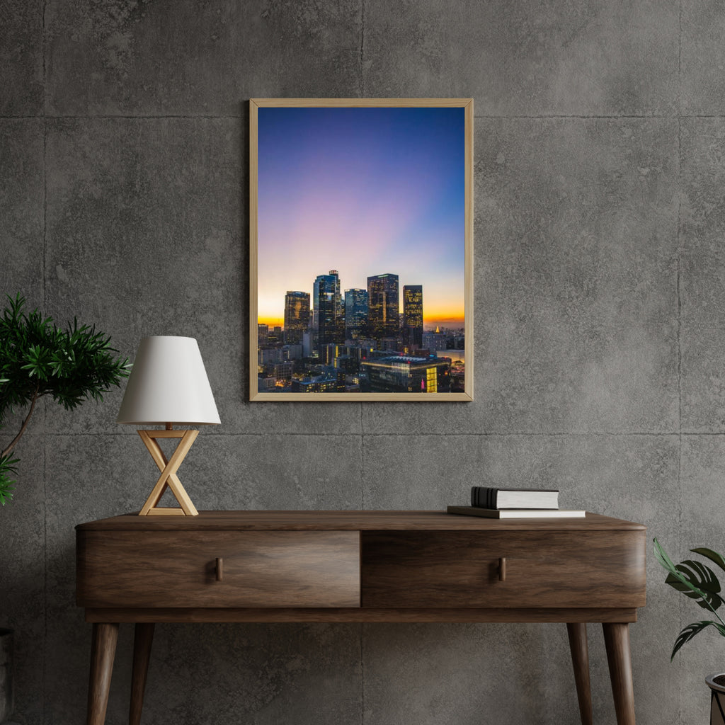 Diamantmaling i Los Angeles-bygninger