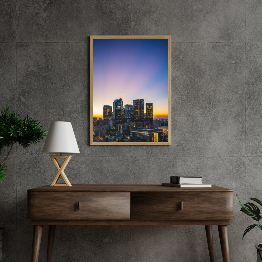 Diamantmaling i Los Angeles-bygninger