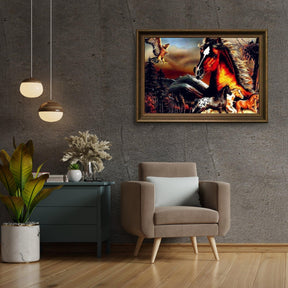 Diamantmaleri Mægtig Hest - SEOS Shop ® 