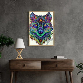 Diamantmaleri Mandala Ulv – SEOS Shop ®