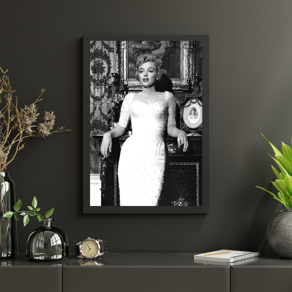Diamantmaleri Marilyn Monroe stående portræt - SEOS Shop ®