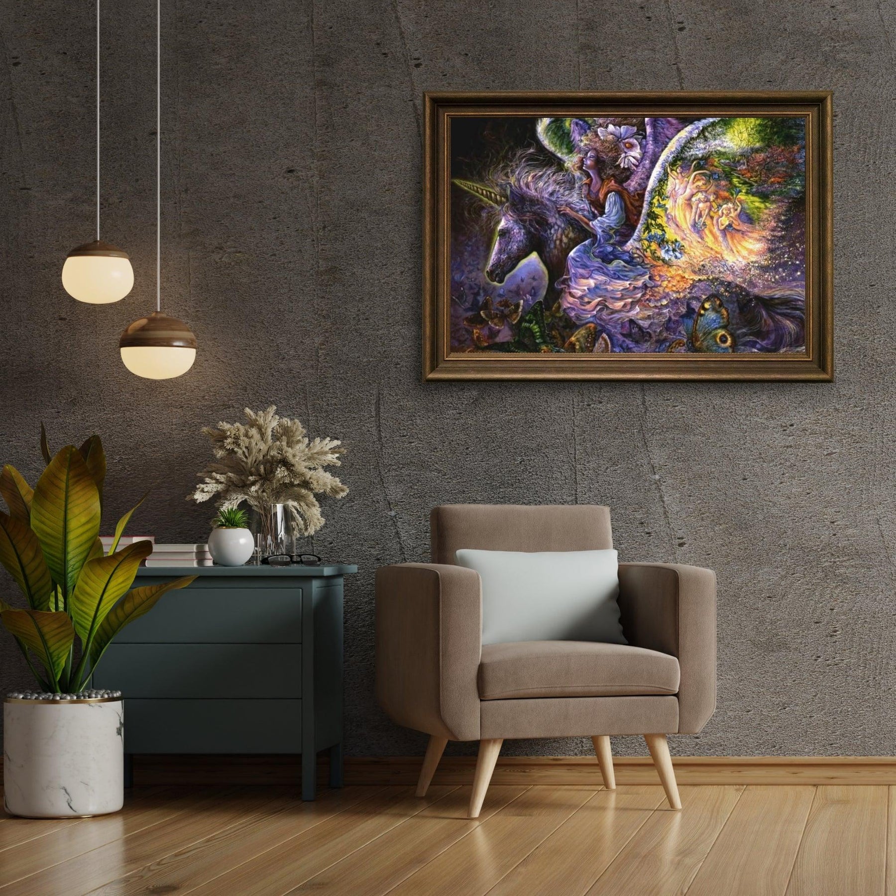 Diamantmaling Pige på fantasihesten - SEOS Shop ®