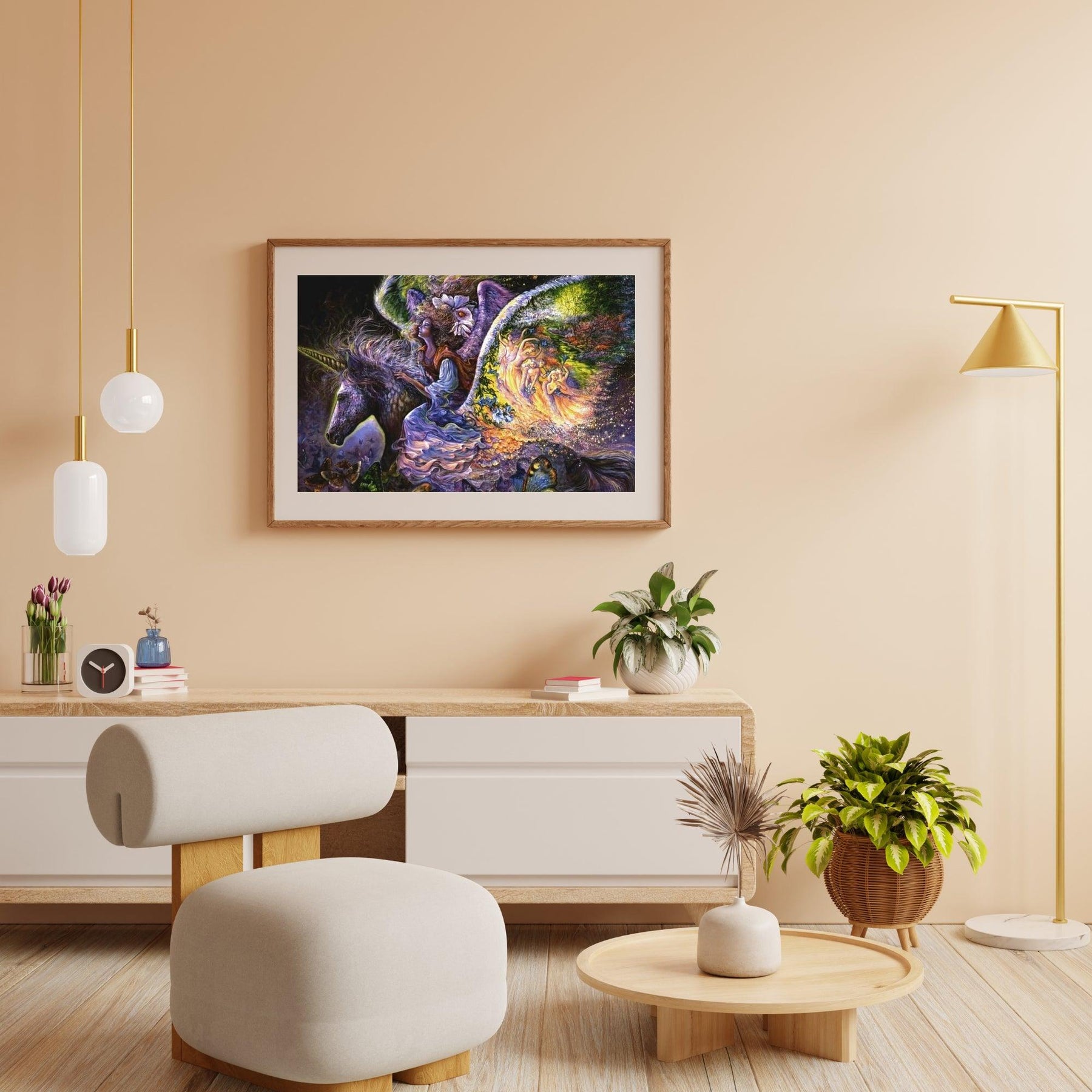 Diamantmaling Pige på fantasihesten - SEOS Shop ®