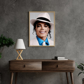Diamantmaleri Michael Jackson portræt - SEOS Shop ®