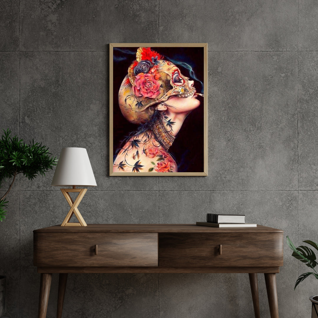 Diamantmaleri Moderne Sexet Rygende Pige - SEOS Shop ®