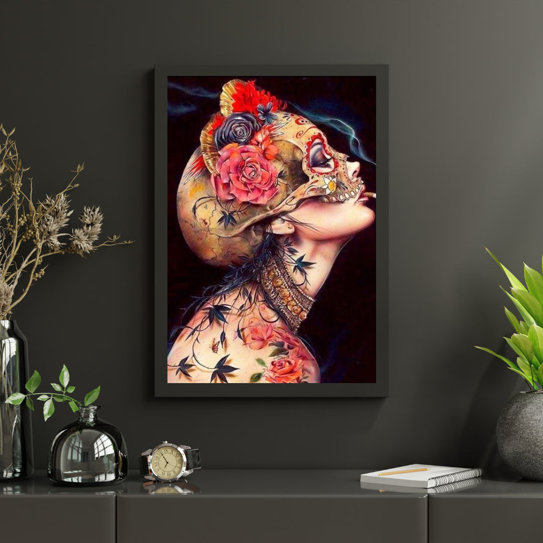 Diamantmaleri Moderne Sexet Rygende Pige - SEOS Shop ®