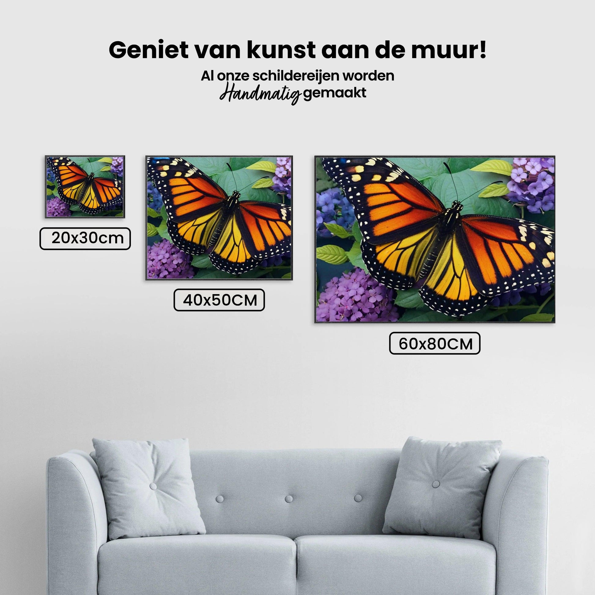 Diamantmaleri Monarksommerfugl - SEOS Shop ®