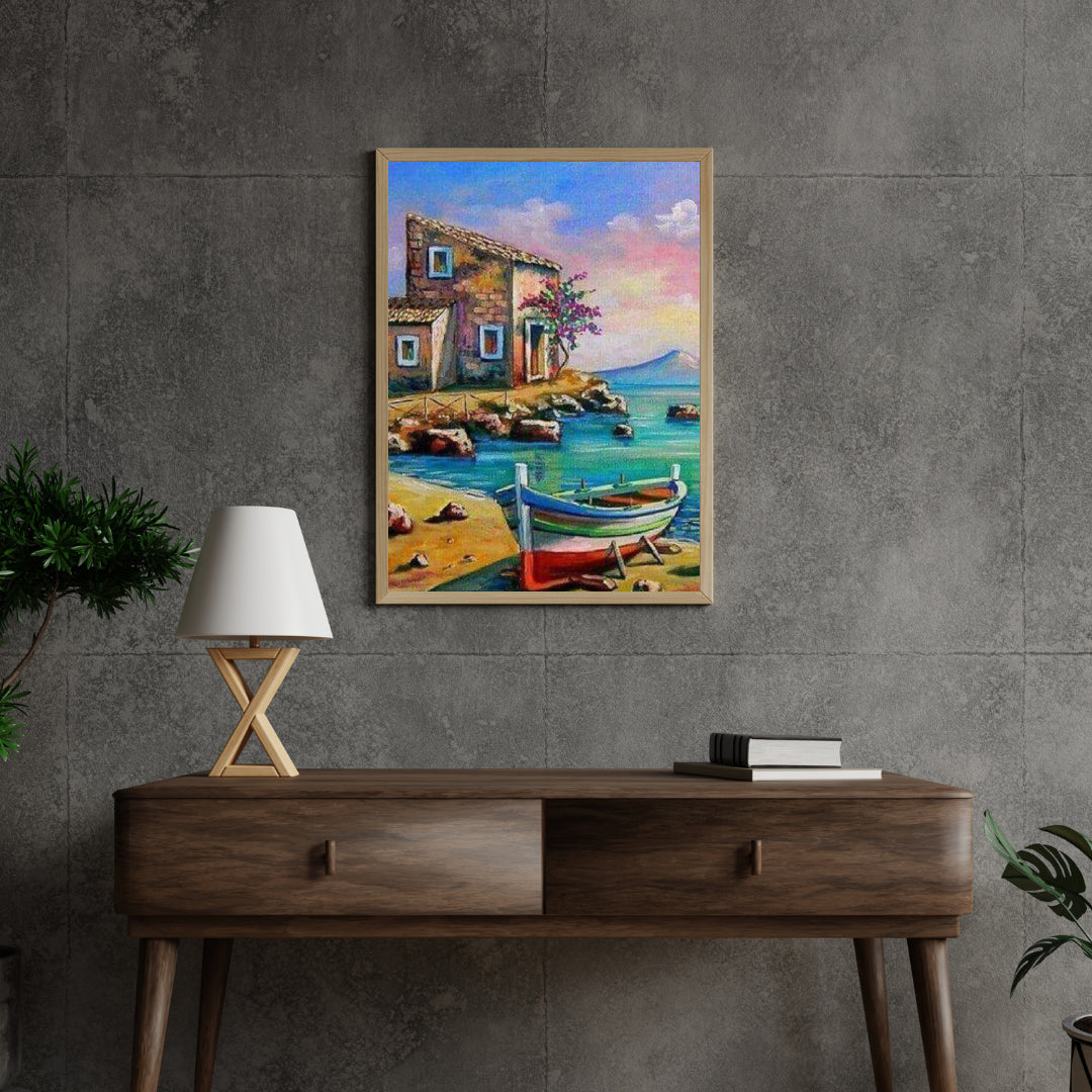 Diamantmaleri Smuk Havn - SEOS Shop ®