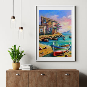 Diamantmaleri Smuk Havn - SEOS Shop ®