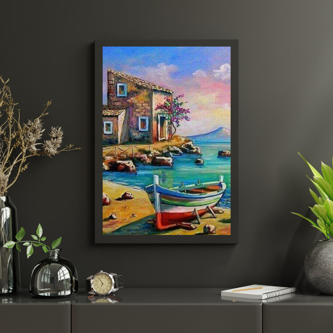 Diamantmaleri Smuk Havn - SEOS Shop ®