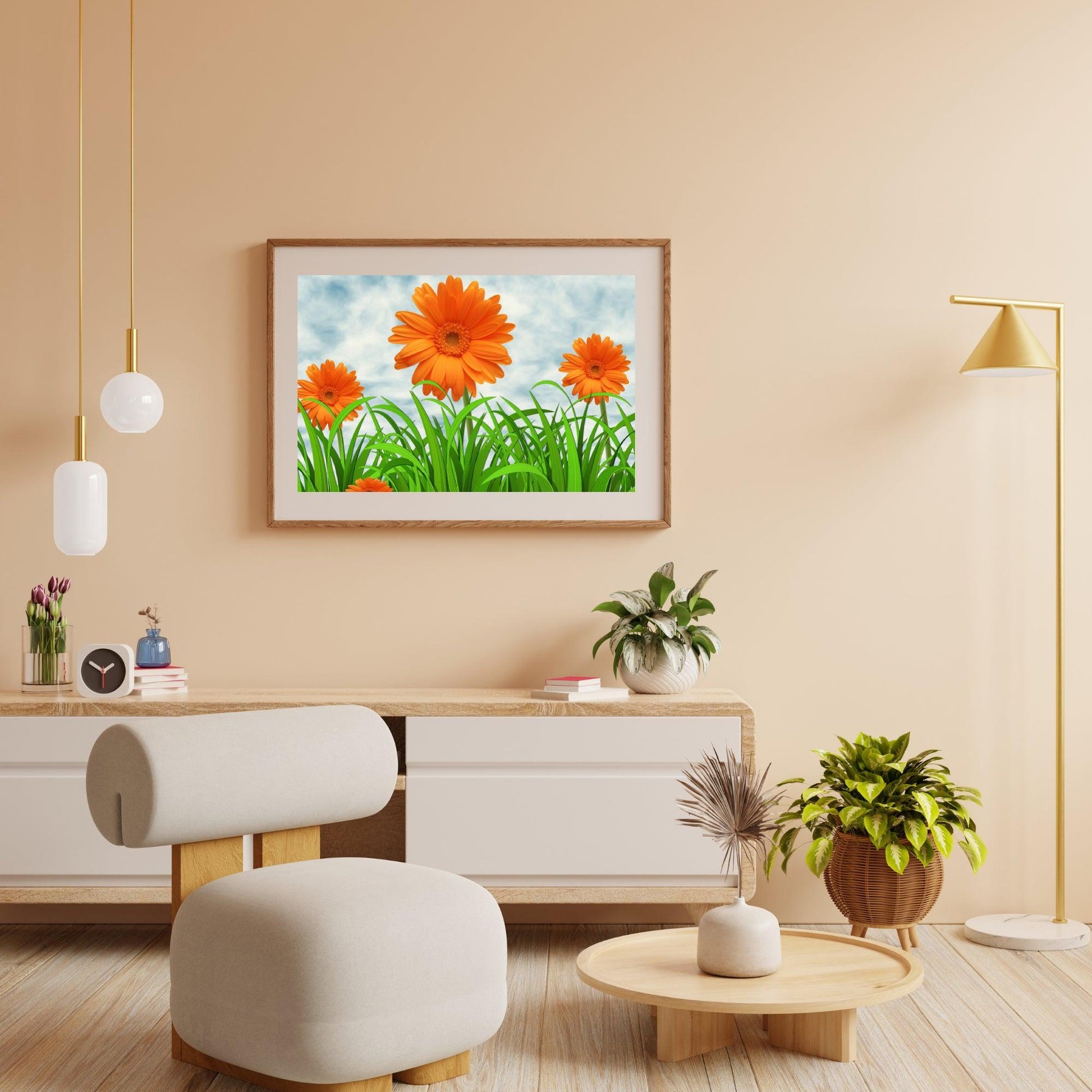 Diamantmaling Orange Tusindfryd - SEOS Shop ®