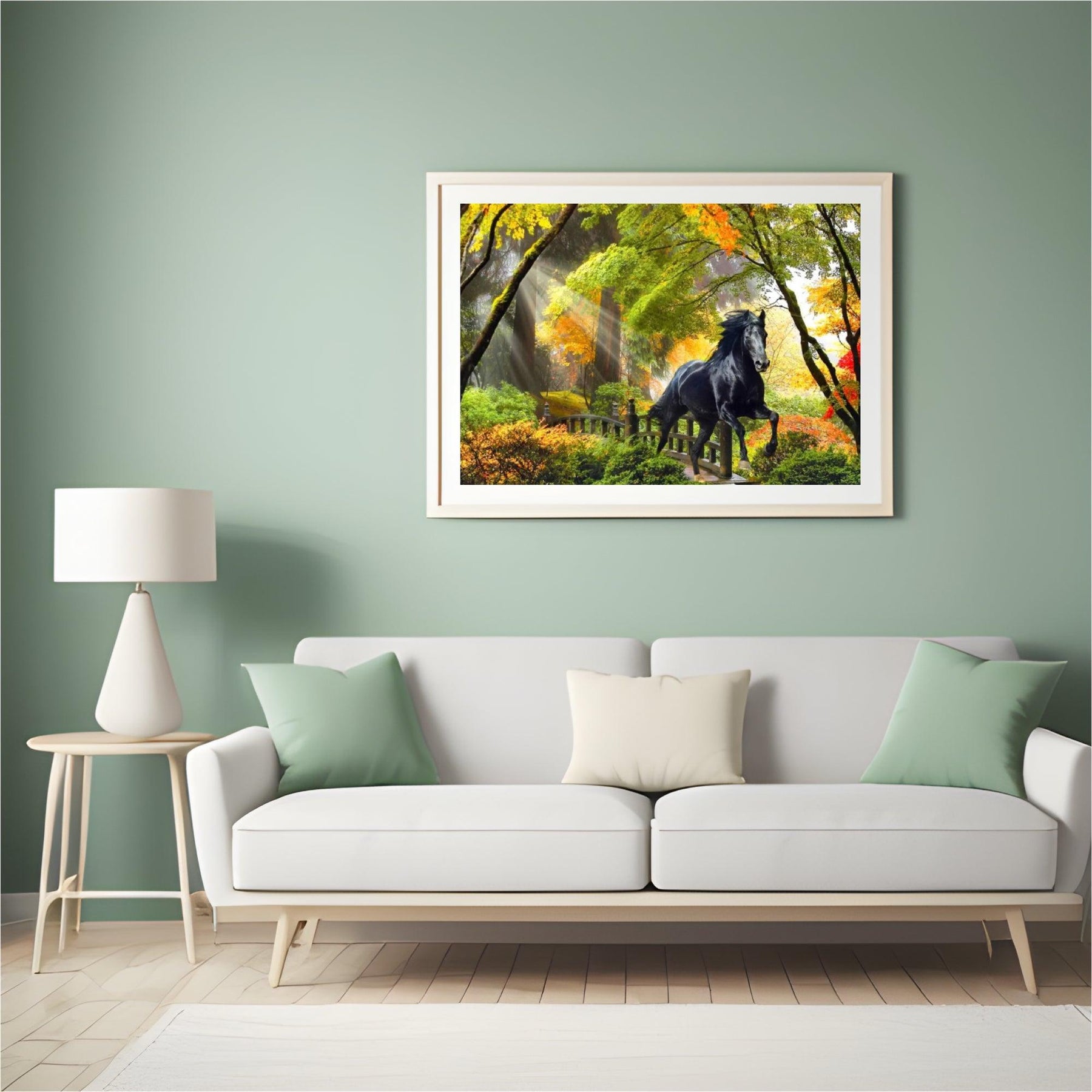 Diamantmaling Hest i skoven - SEOS Shop ®