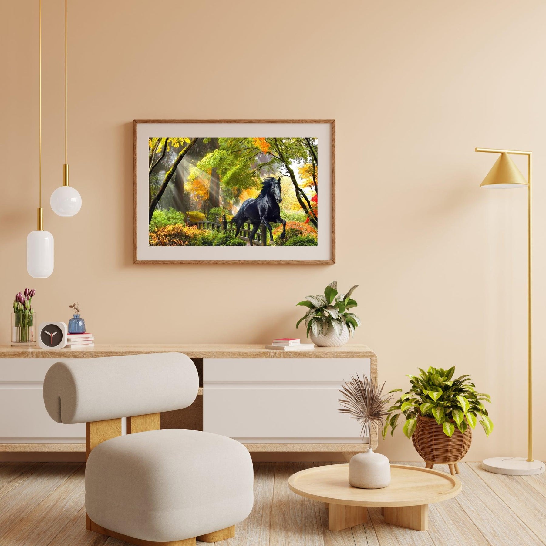 Diamantmaling Hest i skoven - SEOS Shop ®