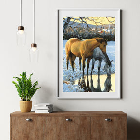 Diamantmaling Heste Drikkevand - SEOS Shop ®