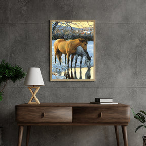 Diamantmaling Heste Drikkevand - SEOS Shop ®