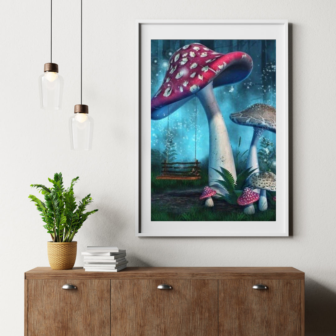 Diamantmaleri Lilla Svamp - SEOS Shop ®