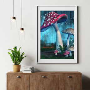 Diamantmaleri Lilla Svamp - SEOS Shop ®