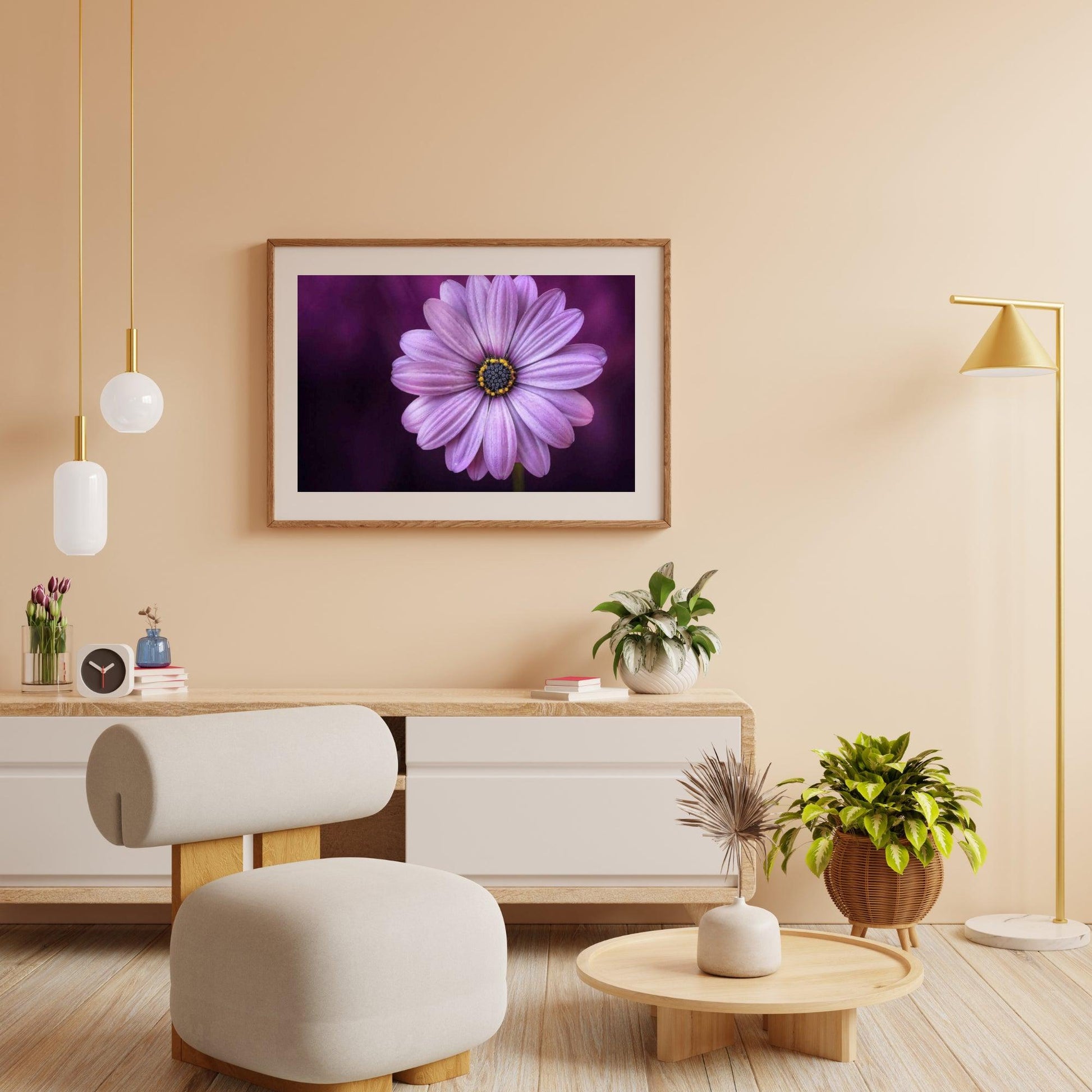 Diamantmaleri Lilla Blomst - SEOS Shop ®