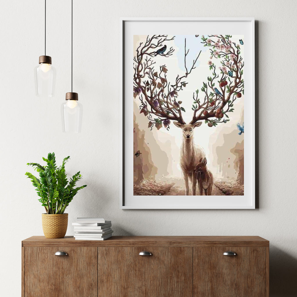 Diamantmalingssæt Hjortetræ - SEOS Shop ®