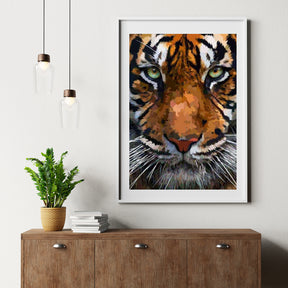 Diamantmalingssæt med smukt tigerhoved - SEOS Shop ®