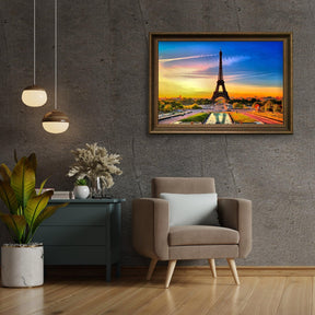 Diamantmaling Paris om natten - SEOS Shop ®