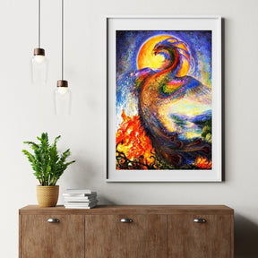 Diamantmaleri Føniks Fugl - SEOS Shop ®