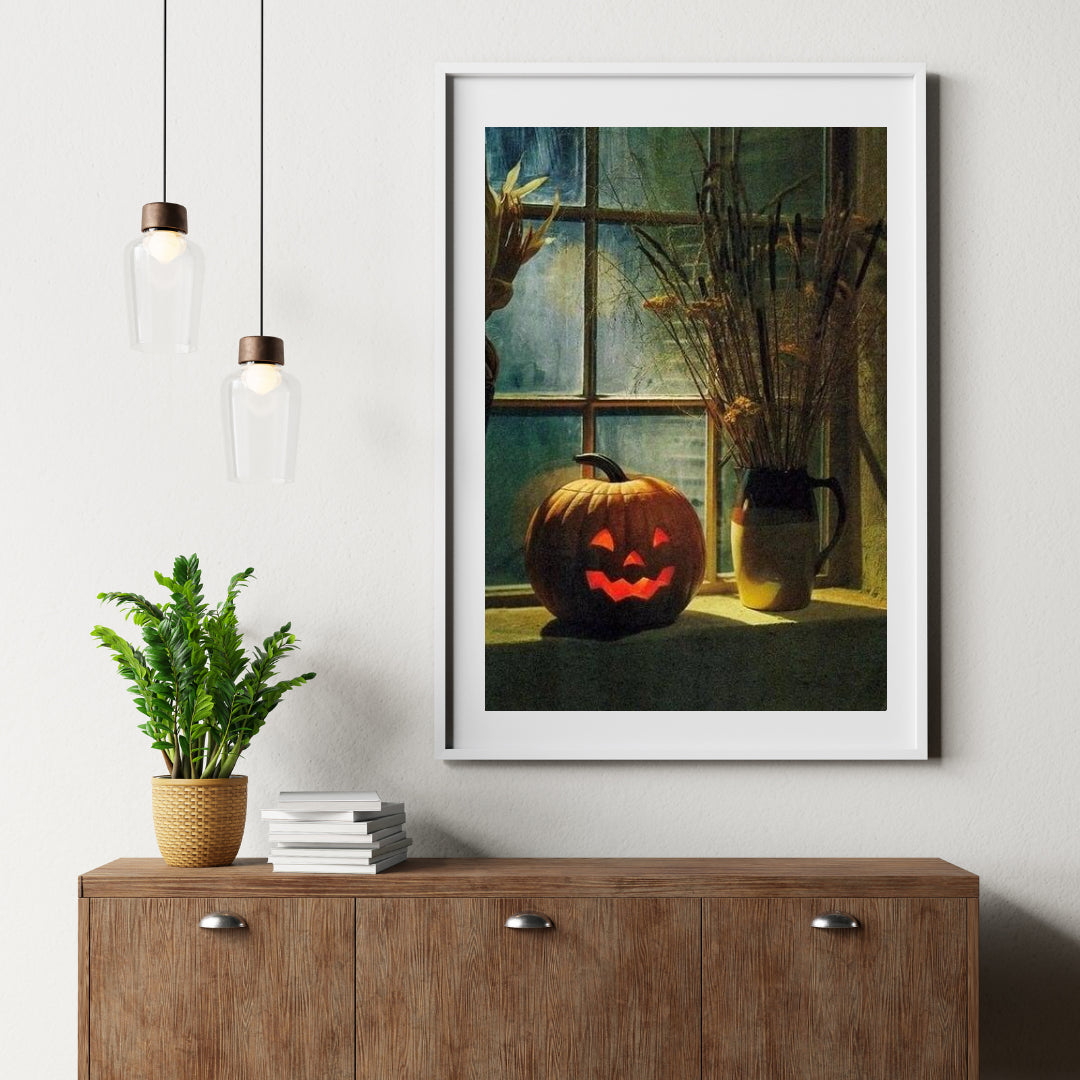 Diamantmaling Græskar ved Vindue - SEOS Shop ®