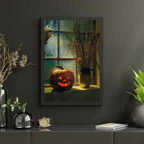 Diamantmaling Græskar ved Vindue - SEOS Shop ®