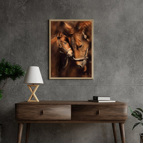 Diamantmaling Pony og Mor Hest - SEOS Shop ® 