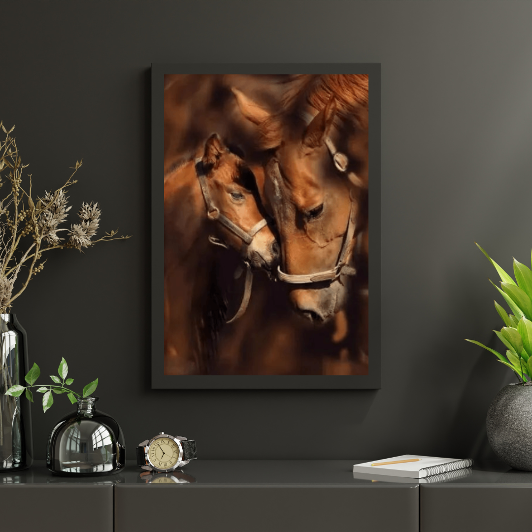 Diamantmaling Pony og Mor Hest - SEOS Shop ® 